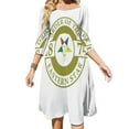 thumbnail image 1 of ORDER OF THE EASTERN STAR Dress Summer Dresses Woman Street Style Big Size Casual Dress, 1 of 9
