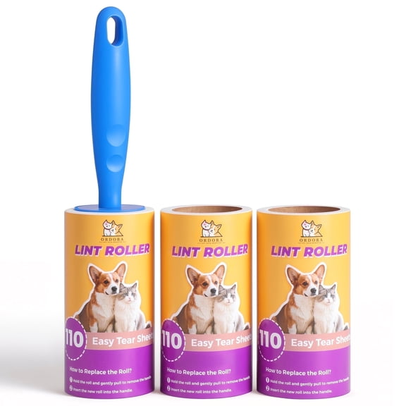Yecaye Extra Sticky Lint Roller for Pet Hair, 330 Sheets Total