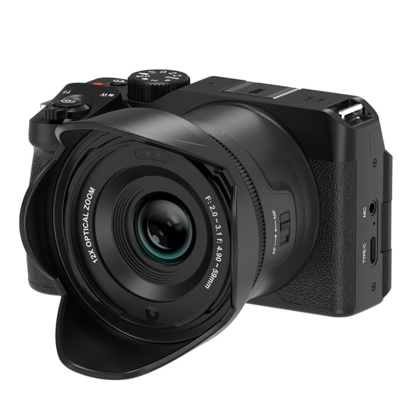 ORDRO 5K 72MP Digital Camera for Photography 16X Optical Zoom Vlogging Camera  Autofocus Compact Travel Camera