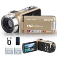thumbnail image 1 of ORDRO B320 Video Camera Camcorder FHD 1080P 30MP IR Night Vision Vlogging Recorder 3.0 inch IPS Screen 18X Zoom, 1 of 7