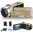 thumbnail image 1 of ORDRO B320 Video Camera Camcorder Full HD 1080P 30FPS 30MP 3.0 Inch 270 Degree Rotation LCD 18X Digital Zoom Recorder, 1 of 9