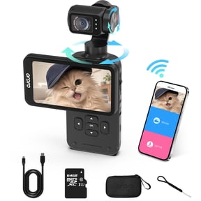 ORDRO M5 Handheld Camcorder 5K 30FPS Video Camera 3-Axis Stabilization Night Vision Digital Camera