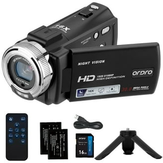 Panasonic HC-V180K Digital Video Camera - Full HD, 50x