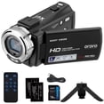 thumbnail image 1 of ORDRO Camcorder Video Camera HDV-V12 1080P Infrared Night Vision 16X Zoom Digital Vlogg Camera, 1 of 8