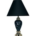 thumbnail image 1 of Ore Furniture 6116BK 22 in. Ceramic Table Lamp - Black, 1 of 2