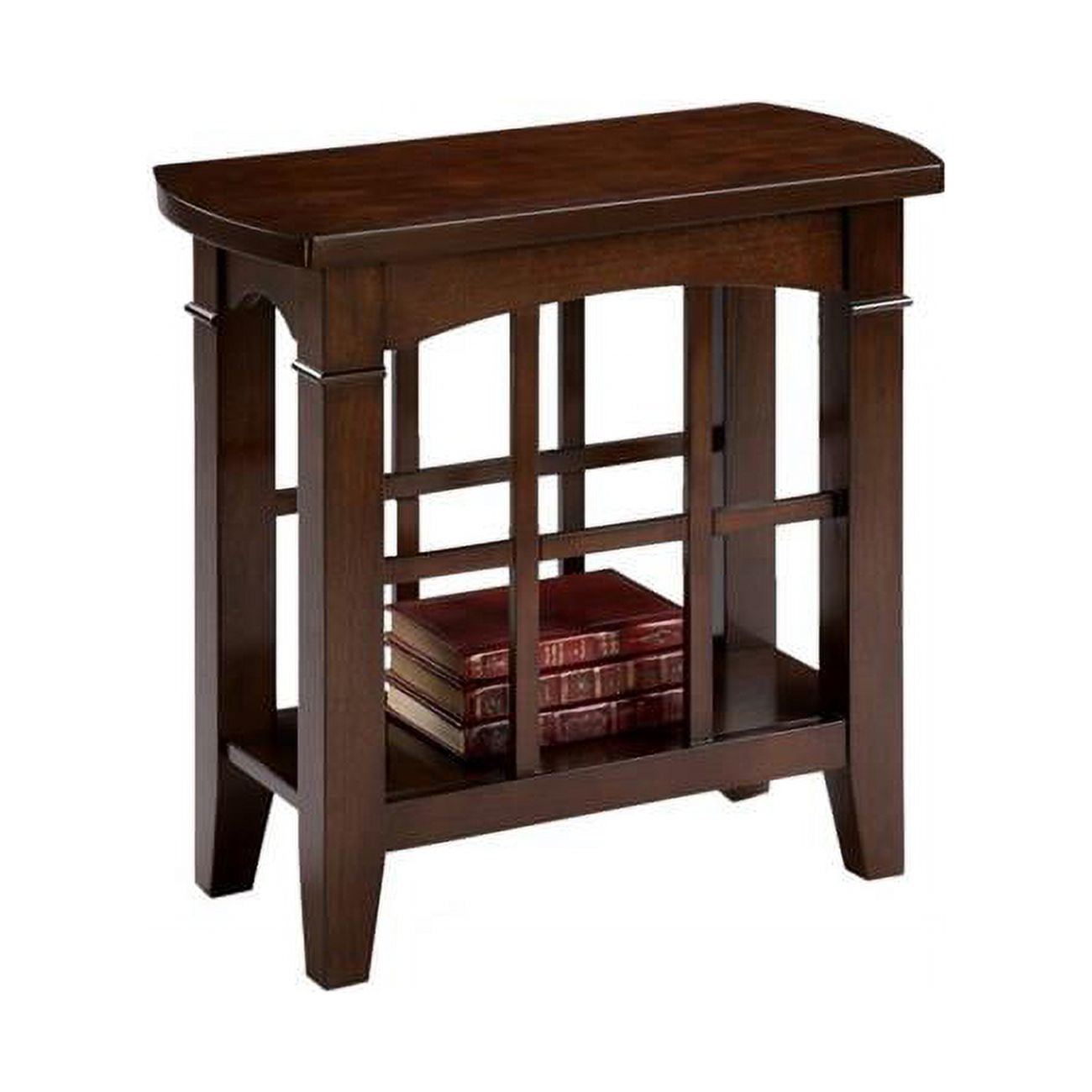 ORE International 24" Tall Wooden Side Table / End Table 7155