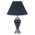 thumbnail image 1 of ORE International 27" Ceramic Table Lamp, Black, 1 of 4