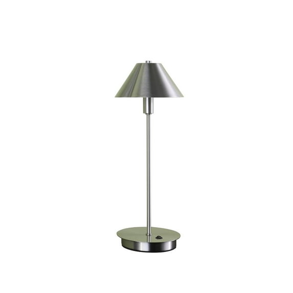 Ore International 17.5" In Ryder Silver Nickel G-9 Led Table Lamp