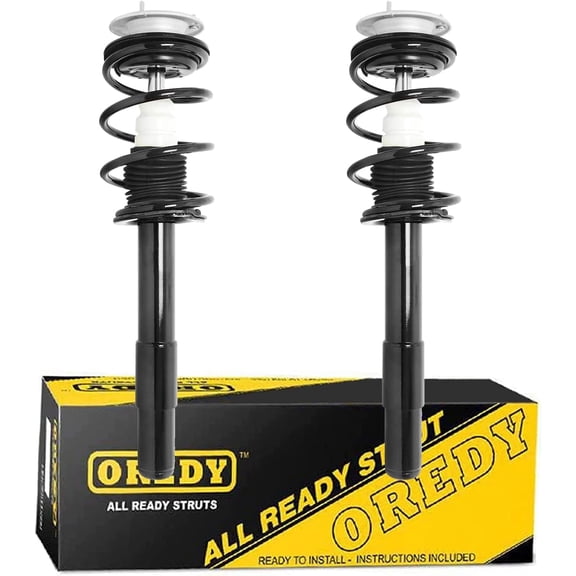 OREDY (2) Front Struts w/Coil Spring Assembly Replacement for 2004-2007 BMW 525i 530i - 2008-2010 BMW 528i 535i