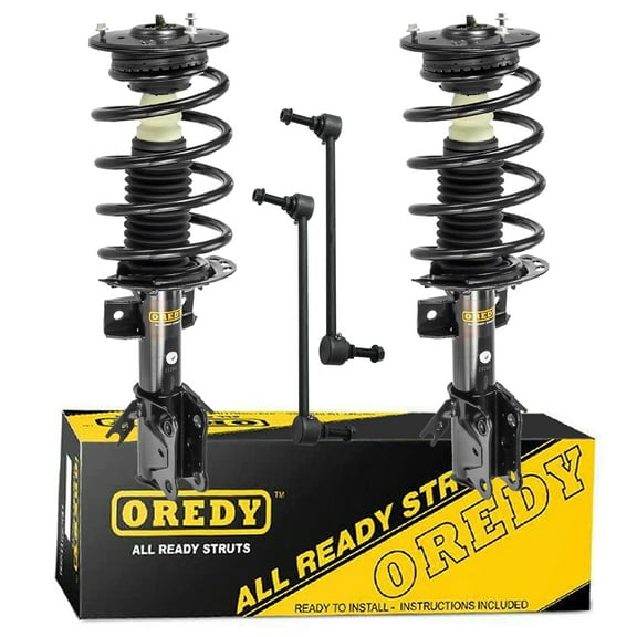 OREDY 4PC Front Struts & Sway Bar Links for 2013 - 2018 Ford Fusion 2.L - 172638 K750740