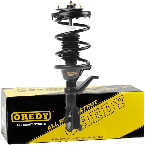 OREDY Front Driver Side Strut with Coil Spring Assembly Replacement for 2002-2006 Honda CR-V - 172144