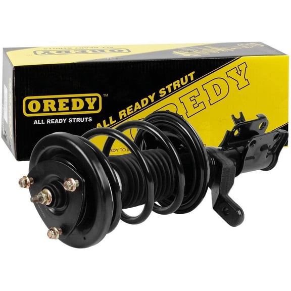 OREDY Front Left Strut Assembly w/Coil Spring Suspension Replacement for 2003-2005 Honda Civic - 172186