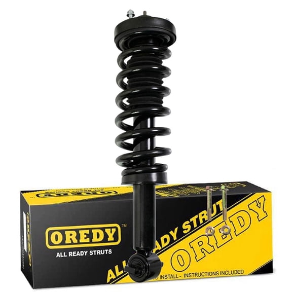 OREDY Front Left Strut & Coil Spring Assembly Replacement for 2015 2016 2017 2018 2019 2020 Ford F-150 F150 4WD Only - 173032L