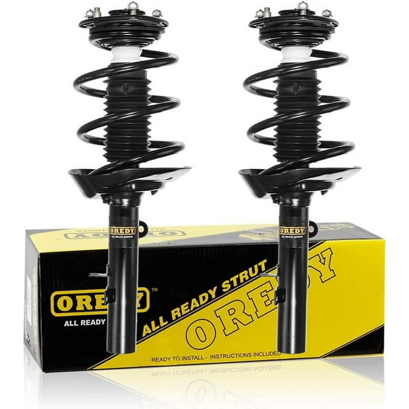 OREDY Front Left and Right Struts Compatible with Honda Accord 2013 2014 2015 2016 2017 Coil Spring 172971 172970