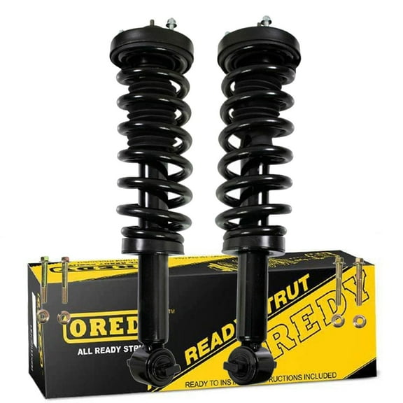 OREDY Front Pair Struts & Coil Spring Assembly for 2015 2016 2017 2018 2019 2020 Ford F-150 F150 4WD Only - 173032L 173032R