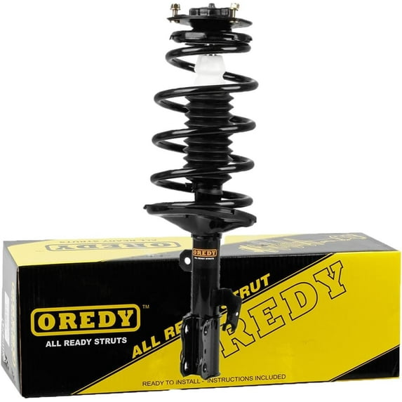 OREDY Front Right Strut Assembly w/Coil Spring Suspension Replacement for Toyota Sienna - 11992