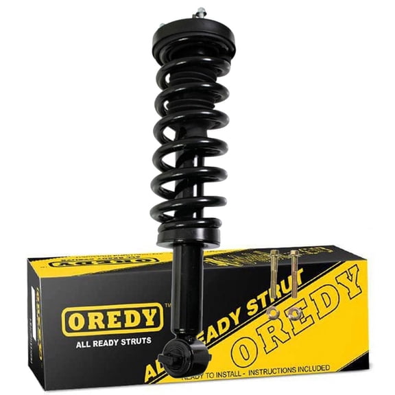 OREDY Front Right Strut & Coil Spring Assembly Replacement for 2015 2016 2017 2018 2019 2020 Ford F-150 F150 4WD Only - 173032R