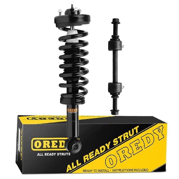 OREDY Front Strut & Sway Bar Link Kit for 2009 2010 2011 2012 2013 Ford F-150 (4WD Only) - 171141 K750362