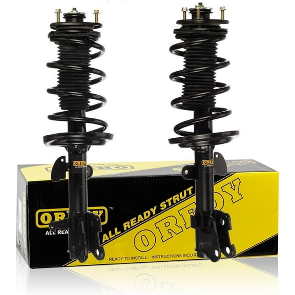 OREDY Front Struts W/ Coil Springs Suspension Assembly Replacement for 2007-2013 Acura MDX AWD - 172434 172433