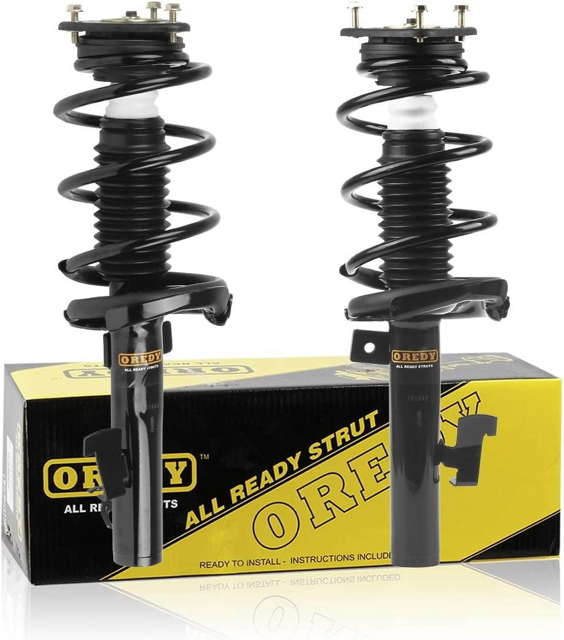 OREDY Pair Front Struts Replacement for Mazda 3 2004 - 2013 - 172264 172263