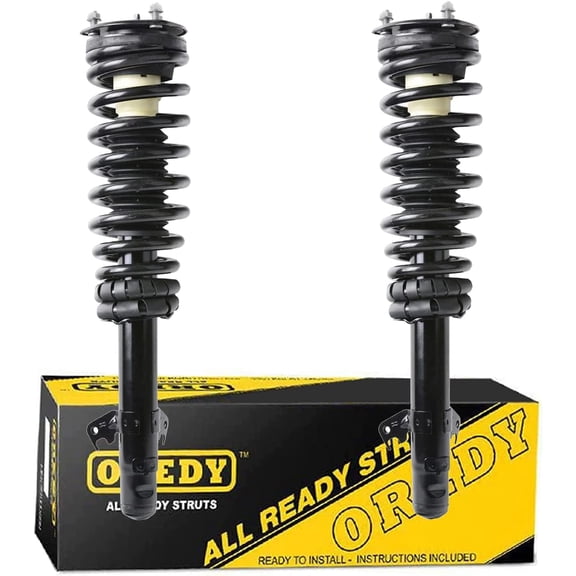 OREDY Pair Front Struts with Coil Spring Assembly Replacement for Ford Fusion Mercury Milan Mazda 6 - 272261