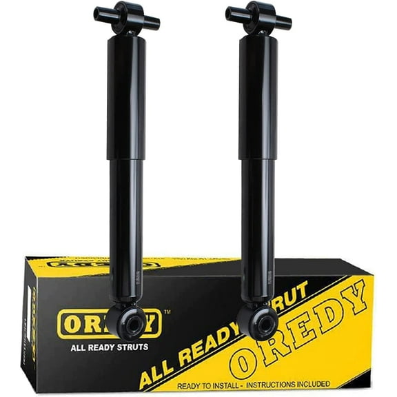 OREDY Pair Rear Shock Absorbers Replacement for 2008-2017 Buick Enclave 2009-2017 Chevy Traverse 2007-2016 GMC Acadia - 349125