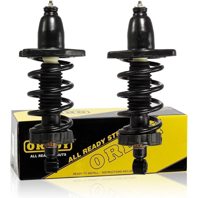 Complete Rear Strut Assembly For 2006-2014 Honda Ridgeline - Pair With Coil Springs & Mounts