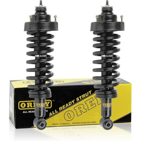OREDY Rear Strut Complete Shock Assembly Suspension Coil Spring Assembly Kit 171322 15060