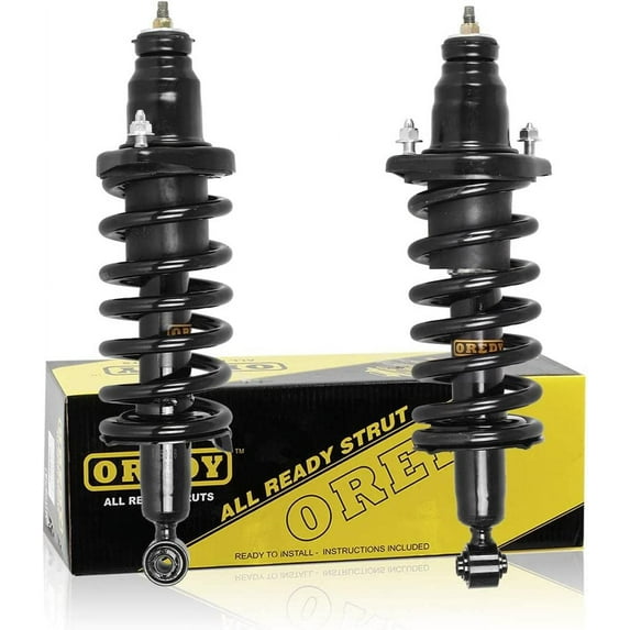 OREDY Rear Struts W/Coil Spring Replacement for 2001-2005 Honda Civic 2001-2003 Acura EL 171340L 171340R