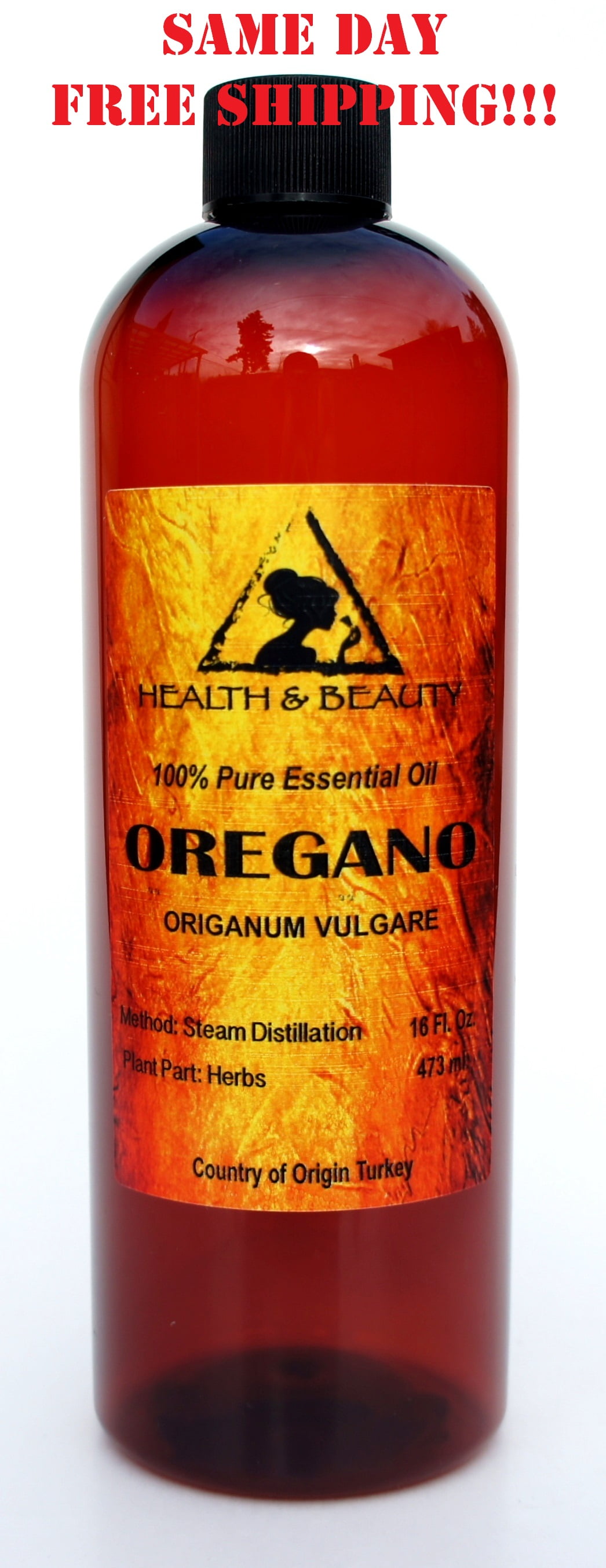 OREGANO ESSENTIAL OIL AROMATHERAPY NATURAL 100% PURE 16 OZ