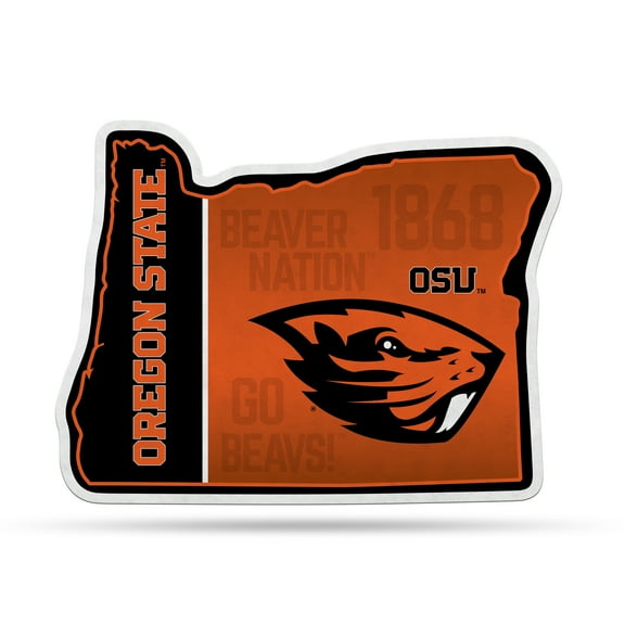 OREGON STATE 18" STATE SHAPE PENNANT