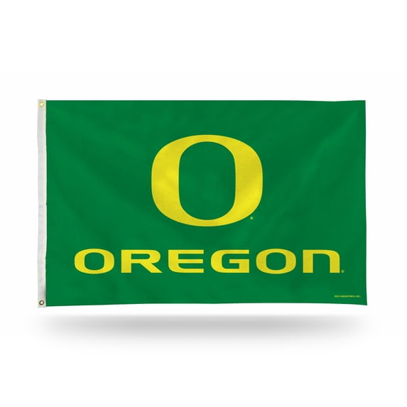 OREGON UNIVERSITY 'O' LOGO BANNER FLAG