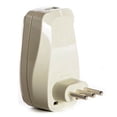 thumbnail image 1 of OREI 3 in 1 Italy Travel Adapter Plug with USB and Surge Protection - Grounded Type L - Italy & More - CE Certified - RoHS Compliant WPU-L-GN, 1 of 4
