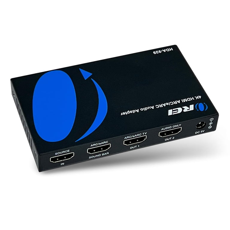 OREI 4K HDMI Audio Extractor ARC/EARC - Auto EDID Management (HDA