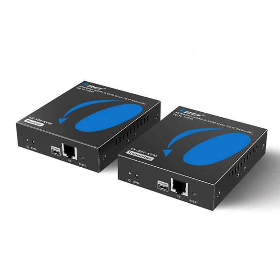 OREI 4K HDMI™ Extender (Over 1G IP, KVM) - 500ft (Cat6) (EX-500-KVM)