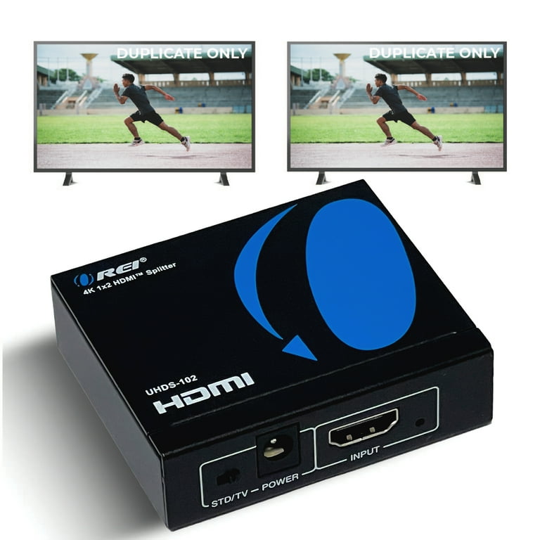 OREI HDA-912 Estrattore Audio HDMI 4K 60Hz – Convertitore Con Uscita Ottica SPDIF E 3,5 Mm, Supporto HDR, Dolby Vision, DTS E Dolby Atmos