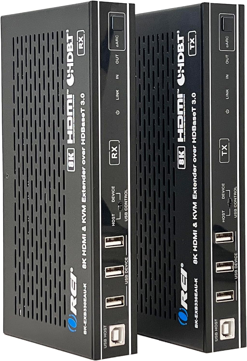 OREI 8K KVM eARC HDMI Extender Balun HDBaseT 3.0 UltraHD 4K 120Hz 44