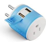 OREI Thailand Travel Plug Adapter with Dual USB - USA Input - Type O (U2U-18)