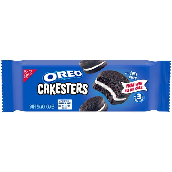 OREO Cakesters Soft Snack Cakes, 3.03 oz