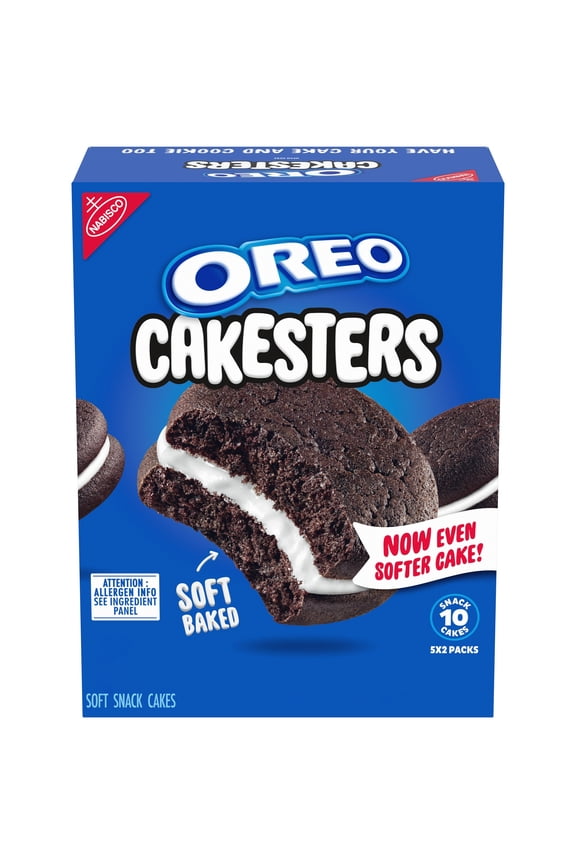 Cakesters Soft Snack Cakes, 5 - 2.02 oz Snack Packs
