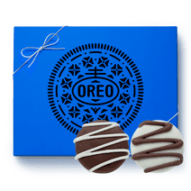 OREO Celebrations Fudge Drizzled Mixed Fudge Covered Cookies 12ct Box