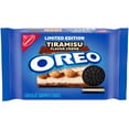 thumbnail image 1 of OREO Chocolate Sandwich Cookies, Baked, Tiramisu Flavored Creme, 12.2 oz, Shelf Stable, Plastic Tray, 1 of 6