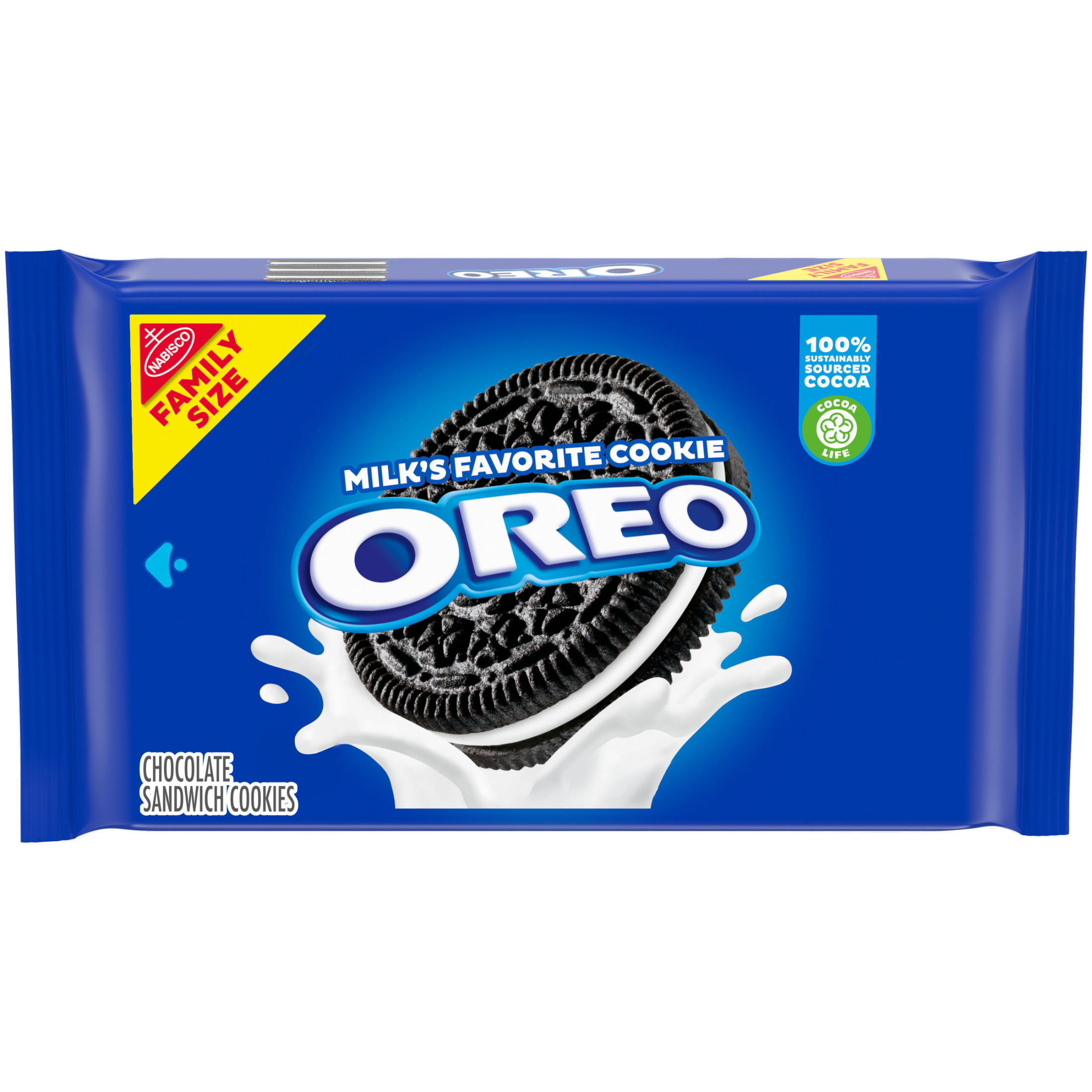 OREO Chocolate Sandwich Cookies, Family Size, 19.1 oz - image 1 of 15