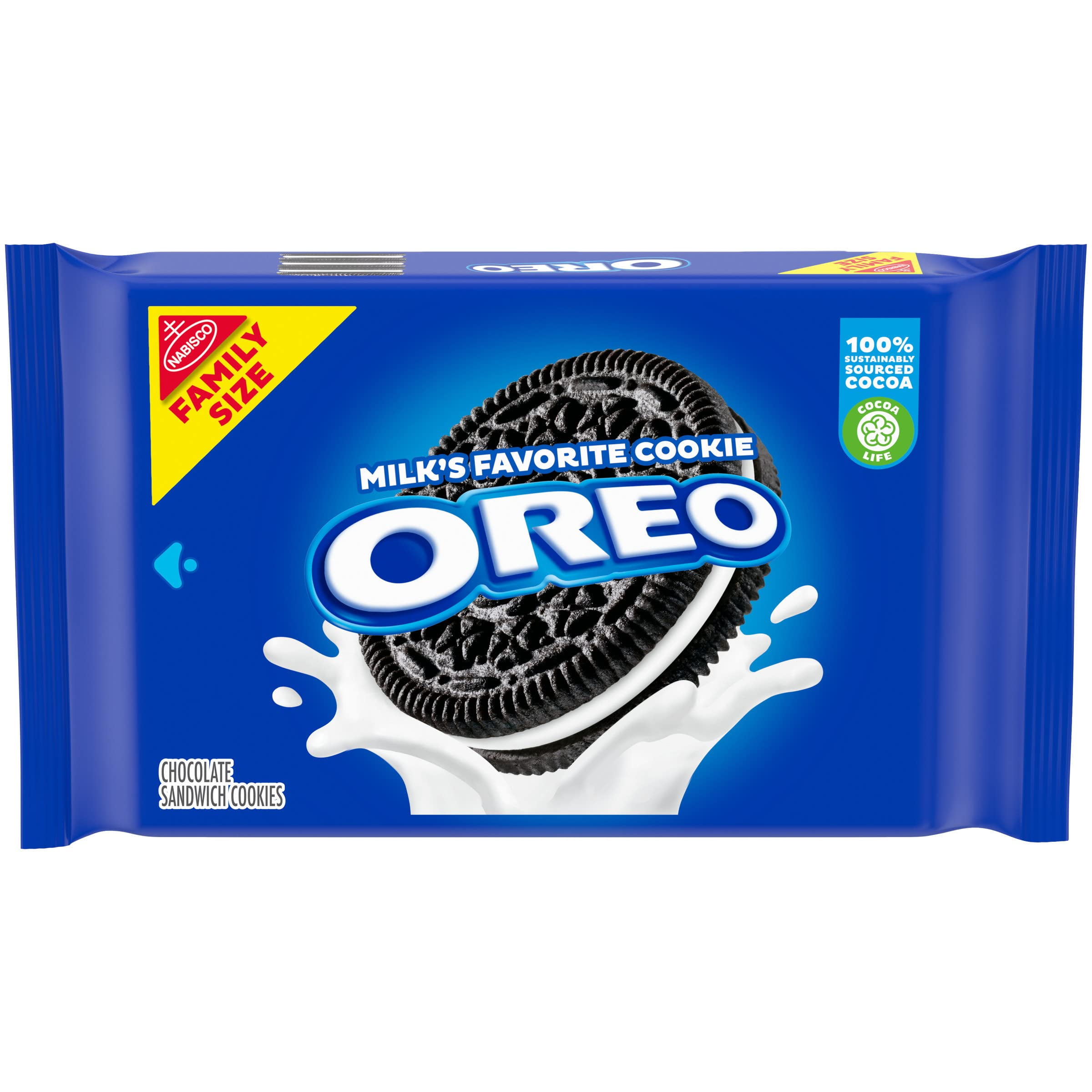 OREO Chocolate Sandwich Cookies, Family Size, (Pack of 6)