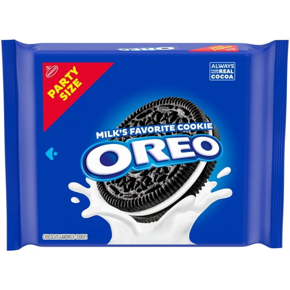 OREO Chocolate Sandwich Cookies - Party Size - 25.5 oz (Pack of 2)