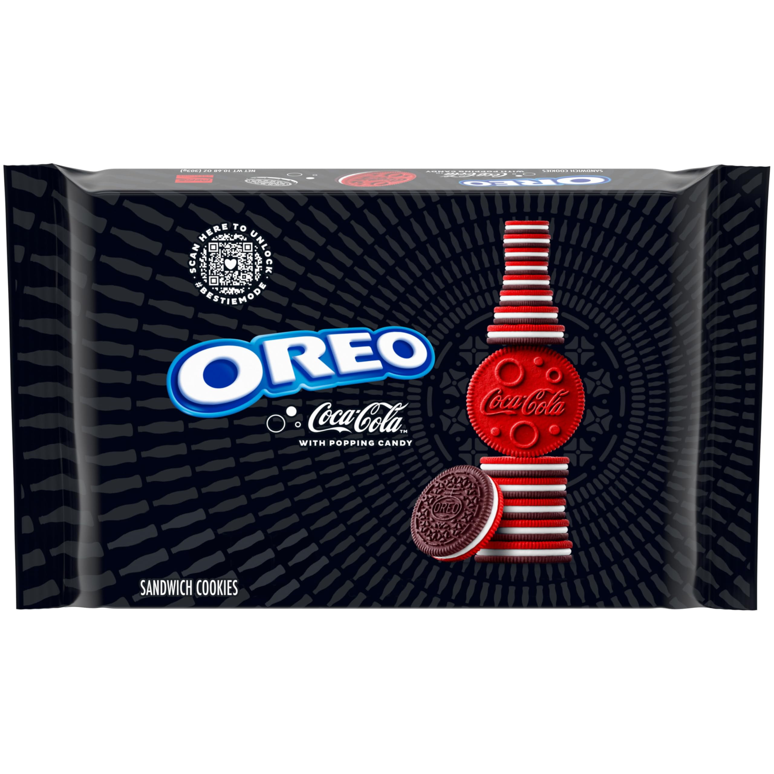 OREO CocaCola Sandwich Cookies, STF9 Limited Edition, 10.68 oz