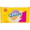 thumbnail image 1 of OREO Double Stuf Golden Sandwich Cookies, Family Size, 20 oz, 1 of 13