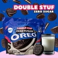 thumbnail image 1 of OREO Double Stuf Zero Sugar Chocolate Sandwich Cookies, 10 Snack Packs, 10.3 oz Bags, 1 of 5