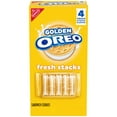thumbnail image 1 of OREO Fresh Stacks Golden Sandwich Cookies, Travel Snacks, 8.05 oz (4 Multi Snack Packs), 1 of 18