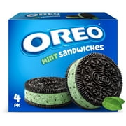 OREO Frozen Dairy Dessert Mint Sandwiches, 4 Count